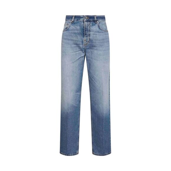 Haikure Women Light Blue Cotton Denim Bonnie Dive Jeans - Picture 1 of 2